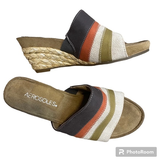 Aerosoles wedge heel sandals - Picture 1 of 10